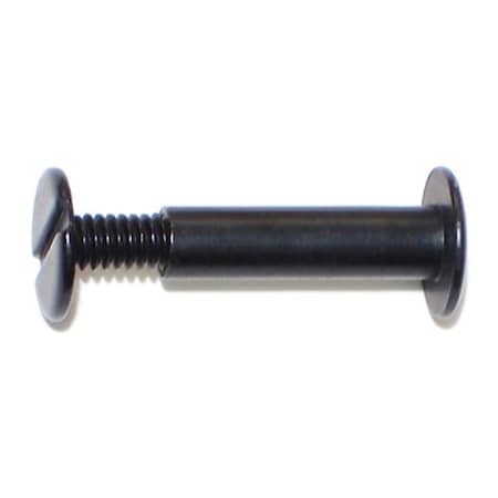Midwest Fastener 3/4" Brl Lg, Black Anodized Aluminum Black, 10 PK 76565